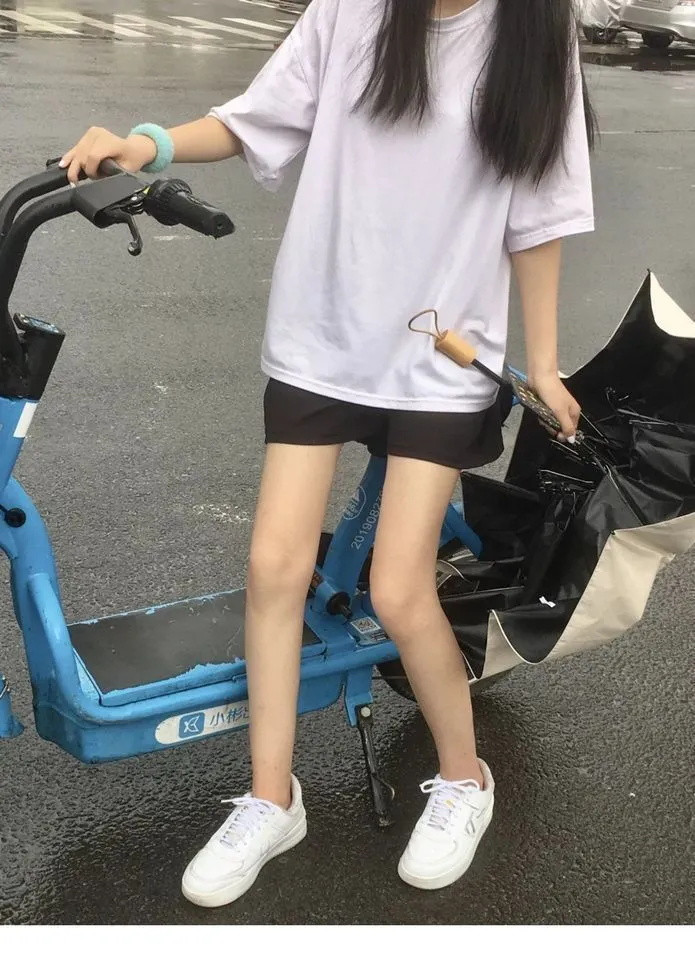 【网红爆款】纯棉ins网红雾霾蓝色短袖t恤女夏韩版原宿港风学生宽松打底衫上衣