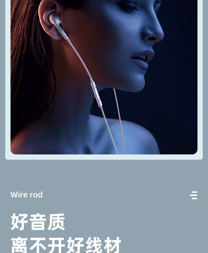 【通用】华.为原装耳机type-c/p20p10荣耀10v20play线控带麦入耳式通用耳塞