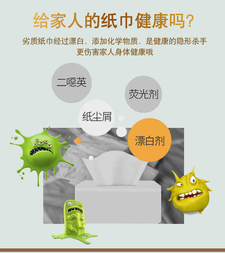 【四层加厚包邮】明星代言抽纸纸巾整箱批发 家用餐巾纸抽面巾纸卫生纸