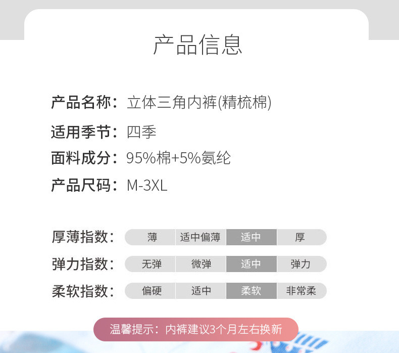 【领券立减20元】2022新款A类盒装纯棉儿童内裤40S精梳棉柔软透气卡通贴身宝宝三角内裤