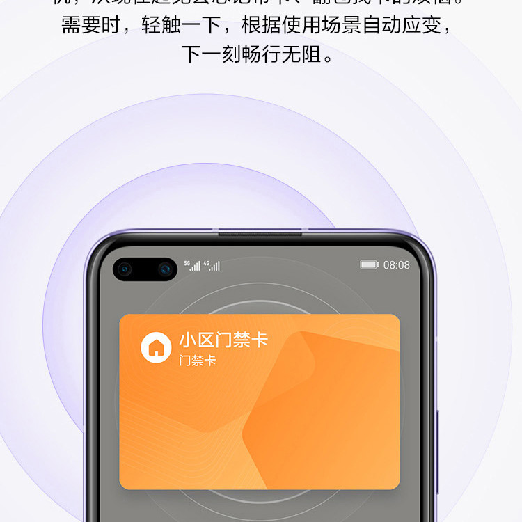 华为/HUAWEI nova 6 5G版  8GB+256GB 105°前置广角双摄 超感光暗拍  全网通手机