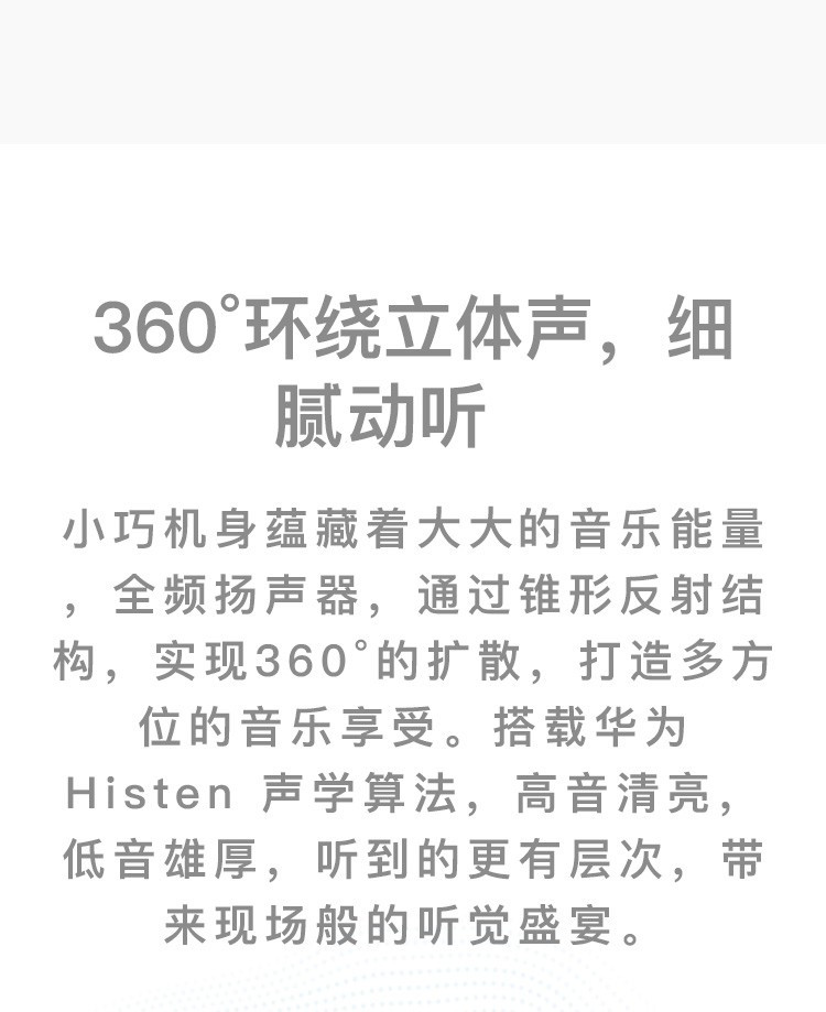 HUAWEI P40权益包 AI音箱mini（白色）