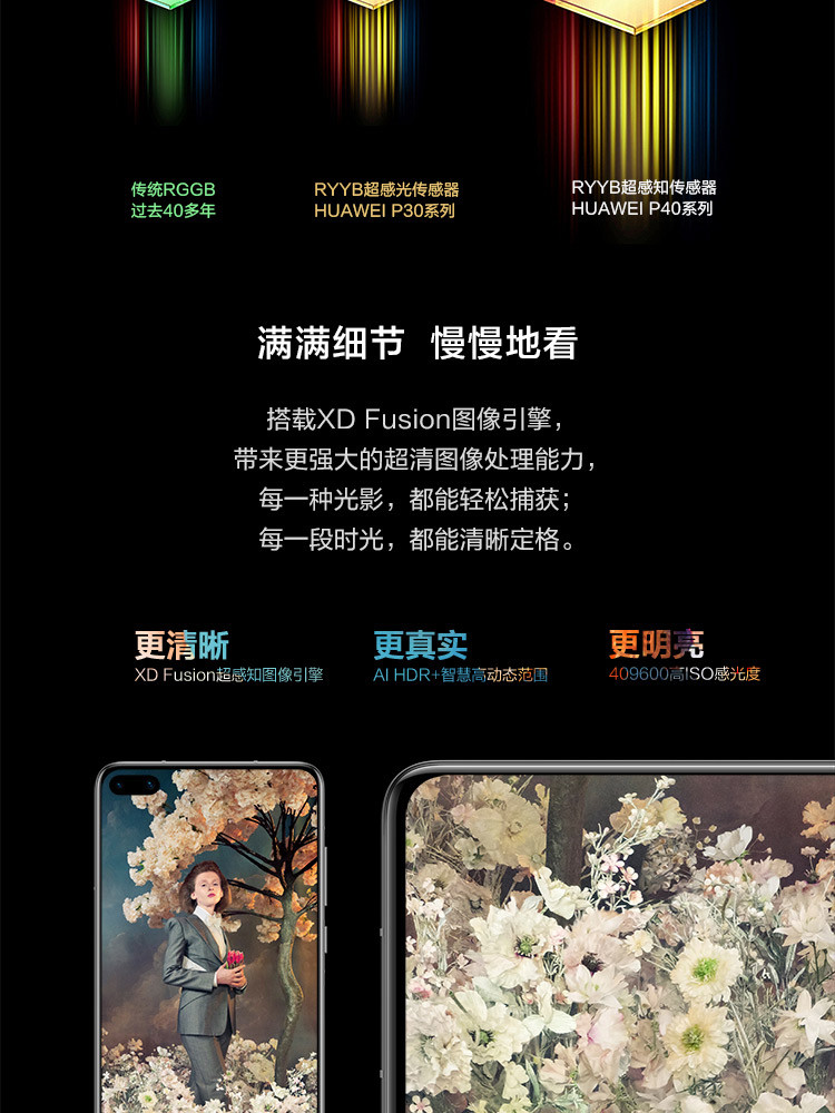 华为P40 5G全网通手机8GB+128GB 同一客户（同一联系人，联系电话，同一地址）限购一台