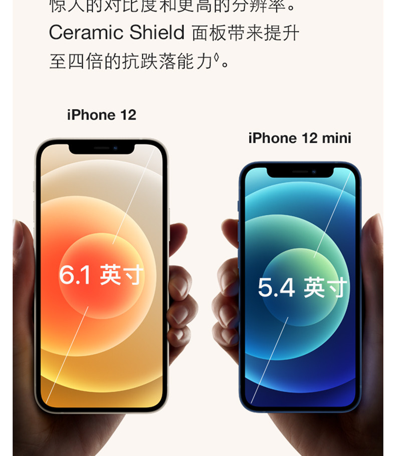 苹果/APPLE  iPhone 12 全网通5G手机 双卡双待 64GB