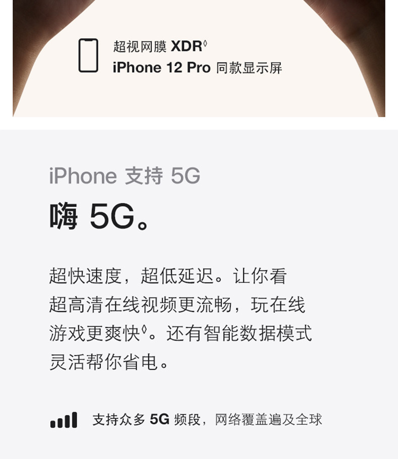 苹果/APPLE  iPhone 12 全网通5G手机 双卡双 128GB