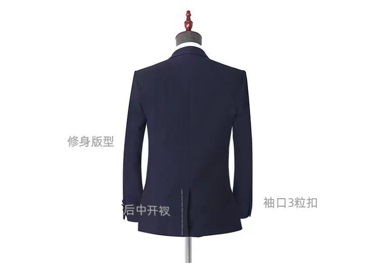  卓纪 新款西服套装男士西装帅气商务正装面试工装大码西装男装全套男