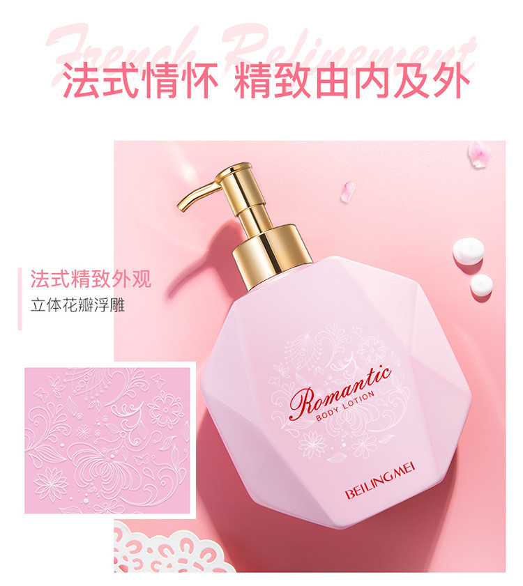 贝琳美烟酰胺香氛高光身体乳300ml