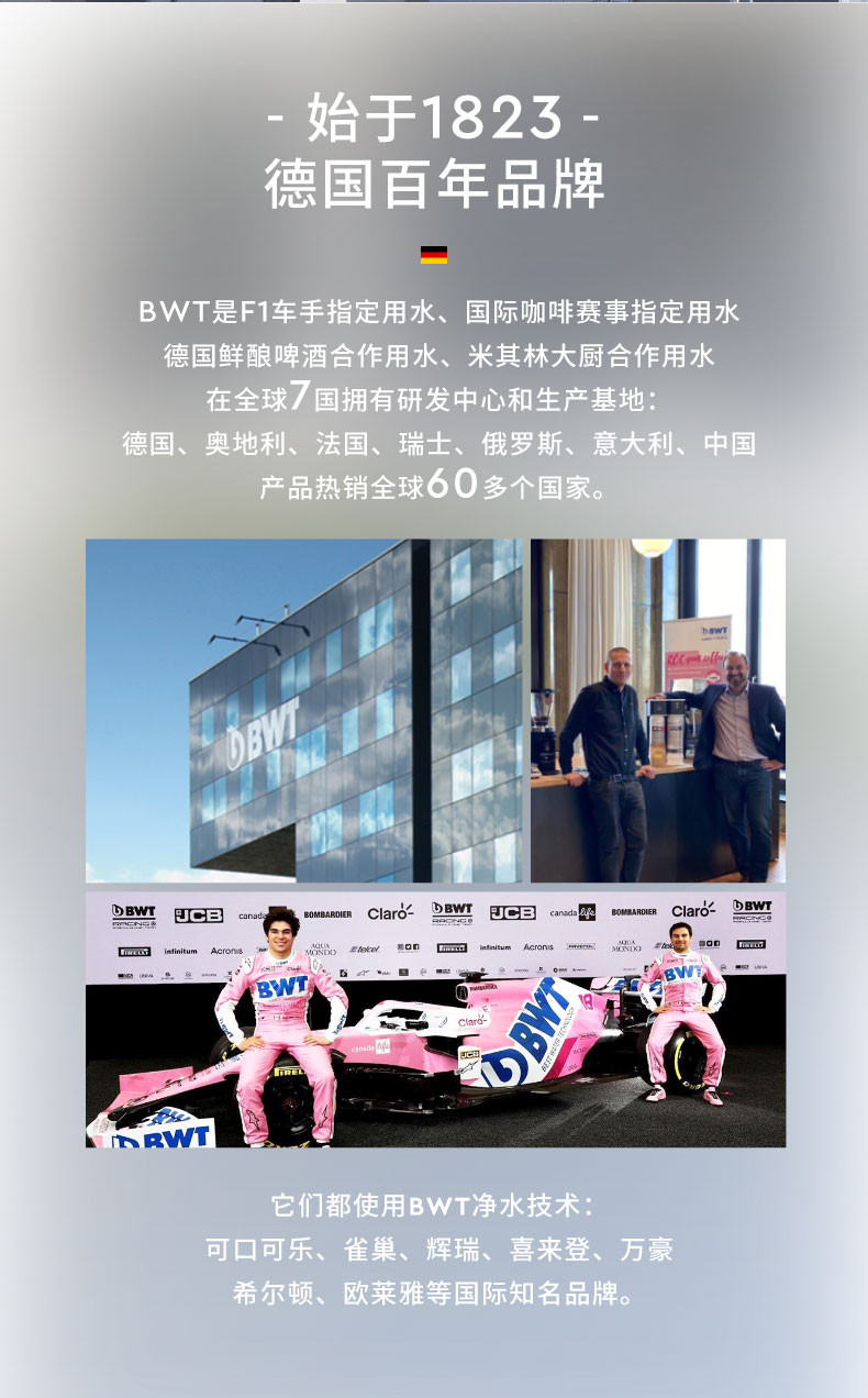 BWT 即热净饮机 海鸥系列WD20ACW 白色整机 标配锌加镁滤芯