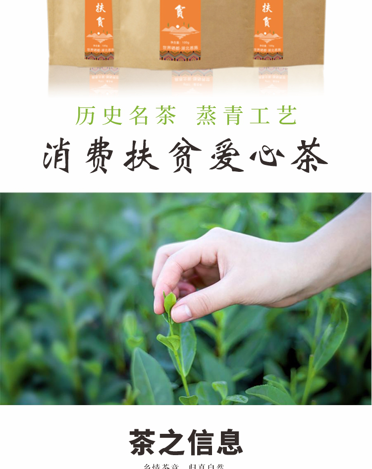 【恩施】茶喆-消费扶贫爱心茶•恩施玉露100g