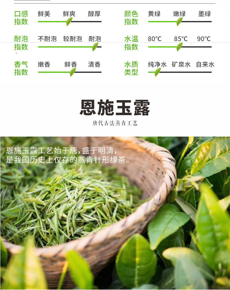 【恩施】茶喆-消费扶贫爱心茶•恩施玉露100g