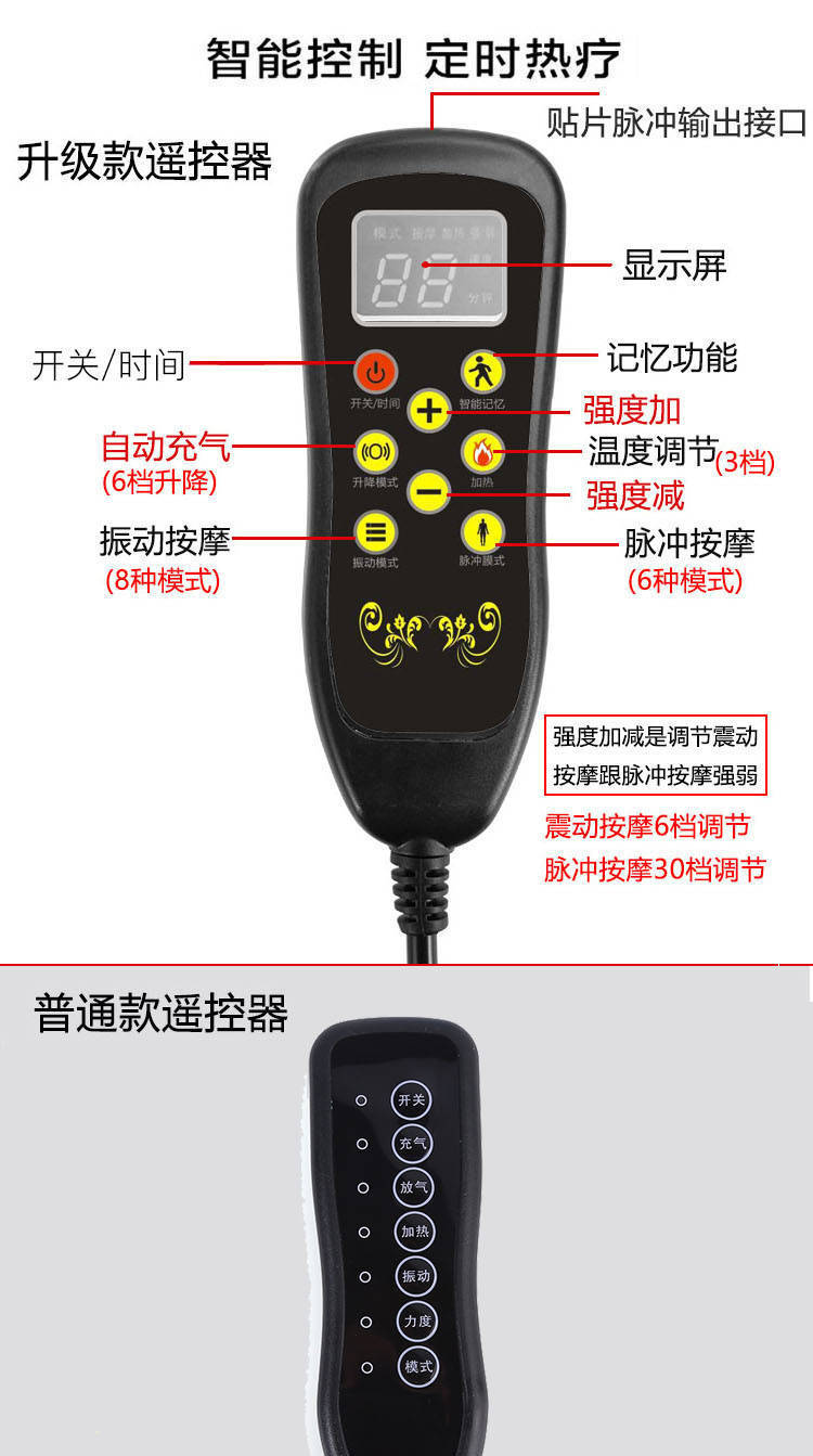 【按摩器】腰部按摩器理疗多功能家用腰间盘突出疼痛矫正神器牵引曲度腰椎仪【大牛电器】