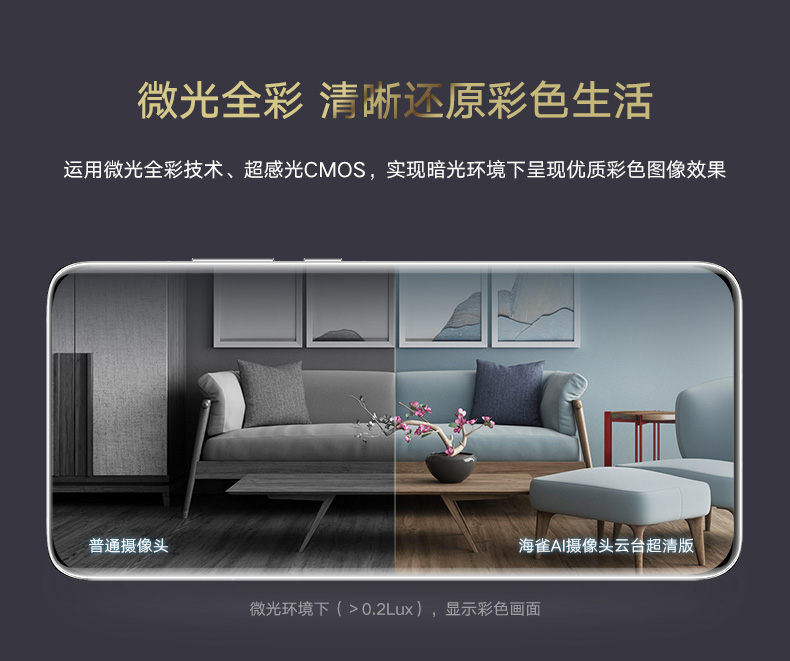 华为/HUAWEI 华为智选生态产品 海雀AI摄像头 云台超清版