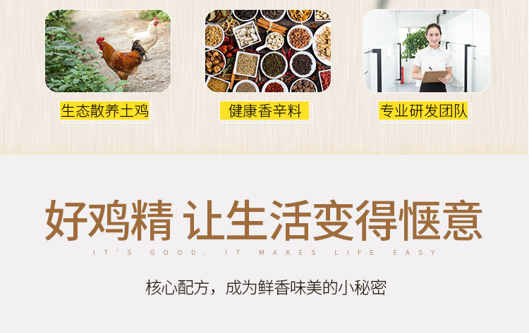 丰意土鸡精大包调味料替代味精炒菜配料厨房调味品1kg批发1斤G