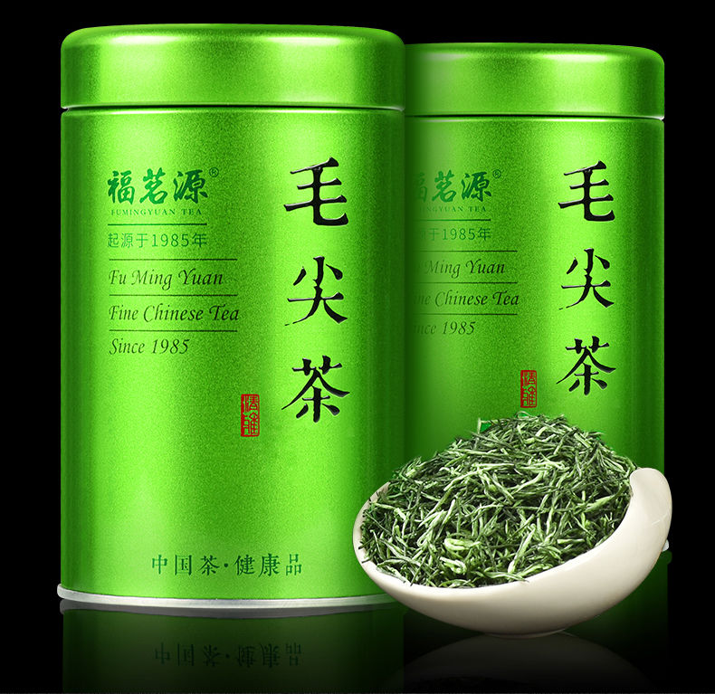 信阳毛尖2020新茶毛尖茶叶云雾绿茶明前春茶高山绿茶罐装礼盒125g