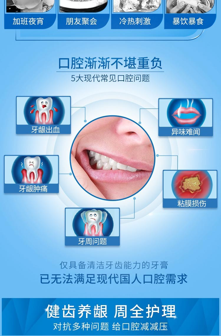 云南白药 牙膏 210g （薄荷清爽型）新老包装随机发货