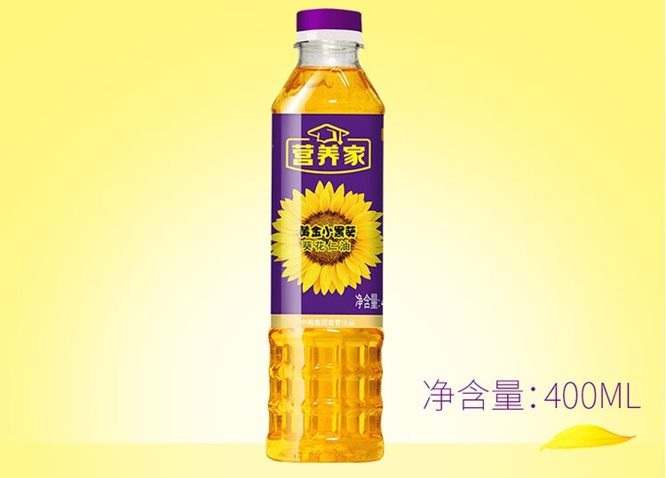 福临门/FULINMEN 营养家黄金小黑葵花仁油400ml 食用油