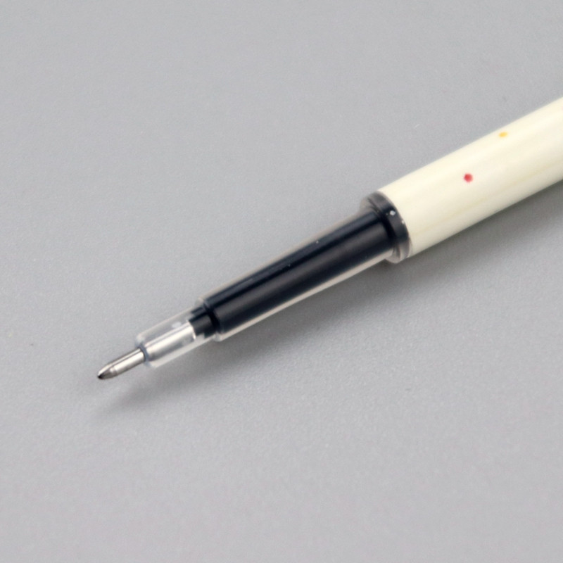 晨光/M&amp;G   晨光按动全针管中性笔芯0.35mm黑色水笔芯按动笔替芯AGR66103