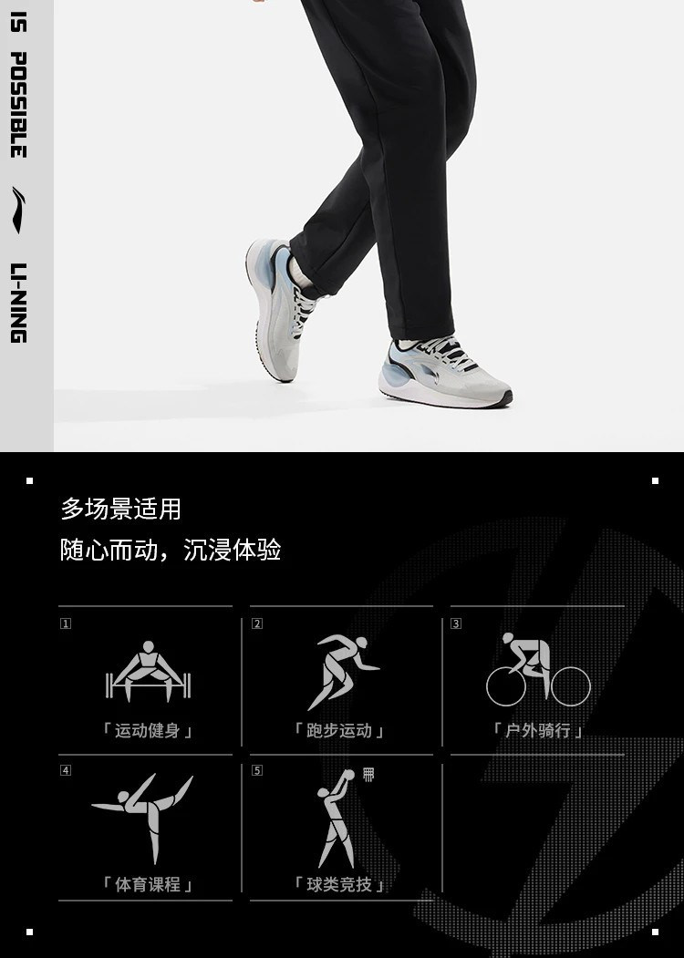 李宁/LI NING 健身系列男子加绒保暖防泼水运动服风衣休闲外套冬AFDU861