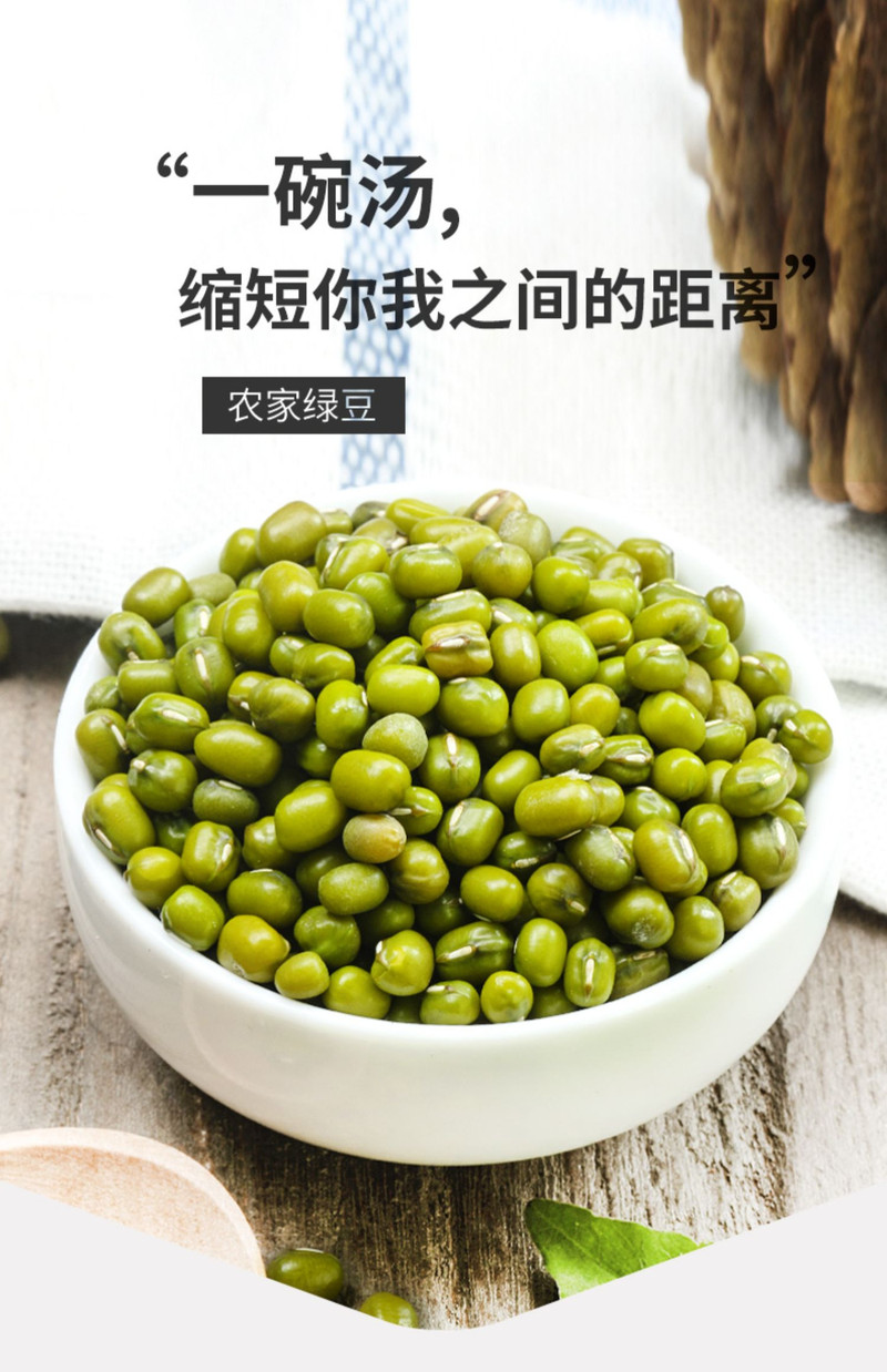 九鲤湖 江西特产新鲜农家绿豆500g（新人福利）