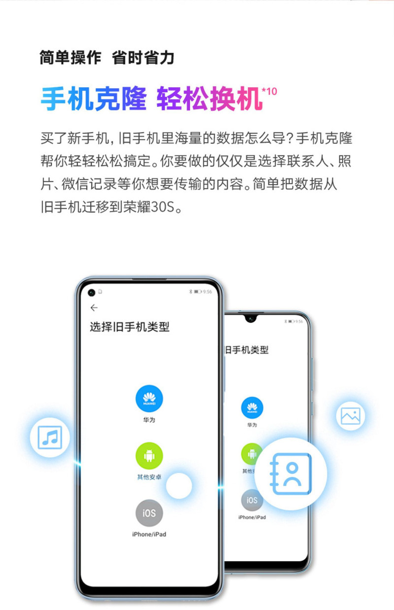 华为/HUAWEI 荣耀 30S  8GB+256GB  5G双模  麒麟820 超级快充手机