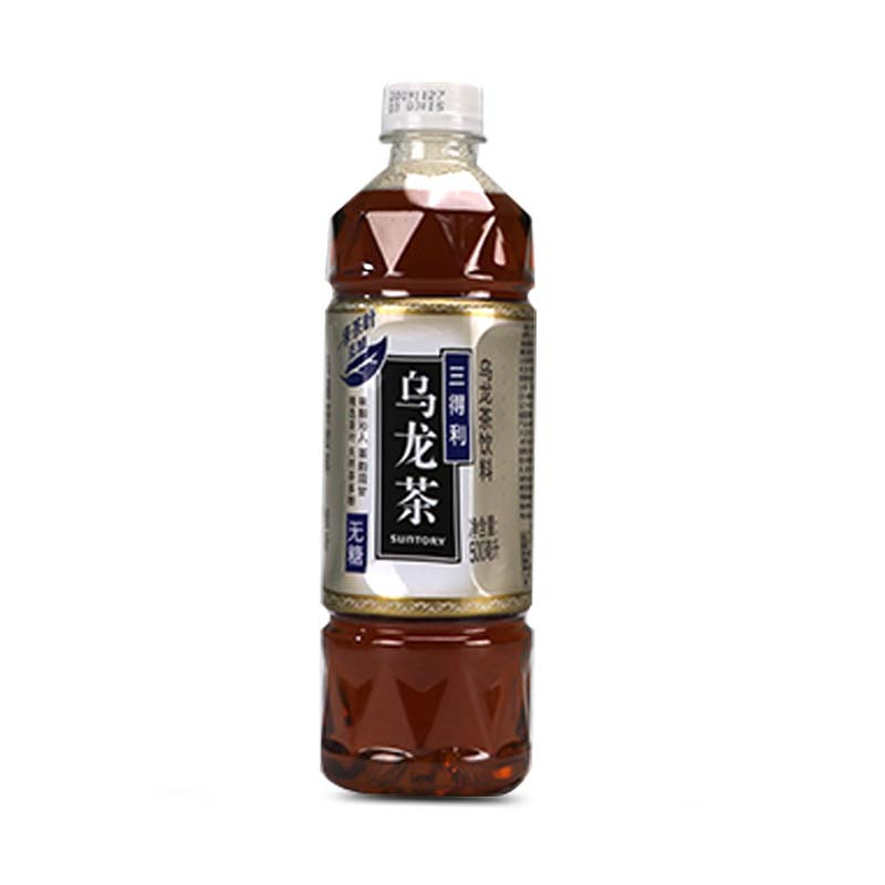 东洋产三得利乌龙茶无糖低糖饮料suntory500ml*15瓶包邮