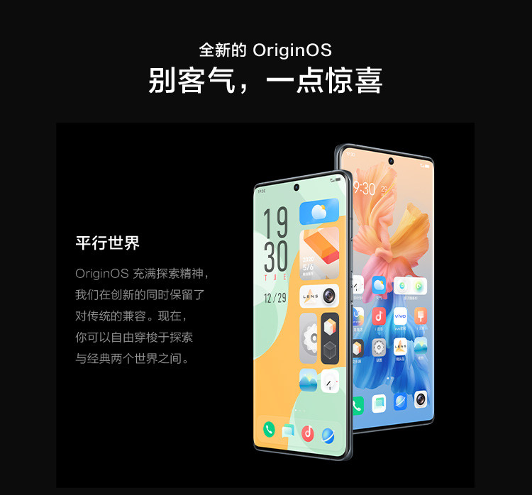 vivo X60曲屏版 5G手机 专业影像旗舰 蔡司光学镜头 三星5nm旗舰芯片 双卡双待