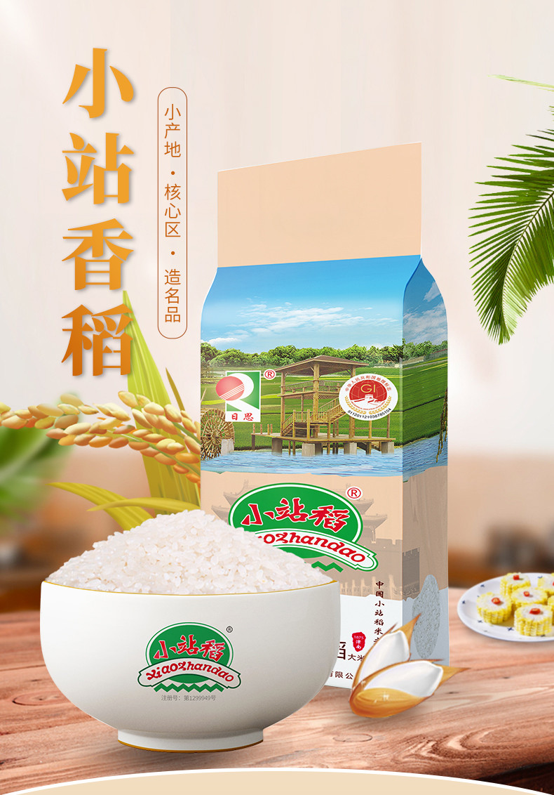 小站稻 【邮政津南馆】日思小站香稻500g*5