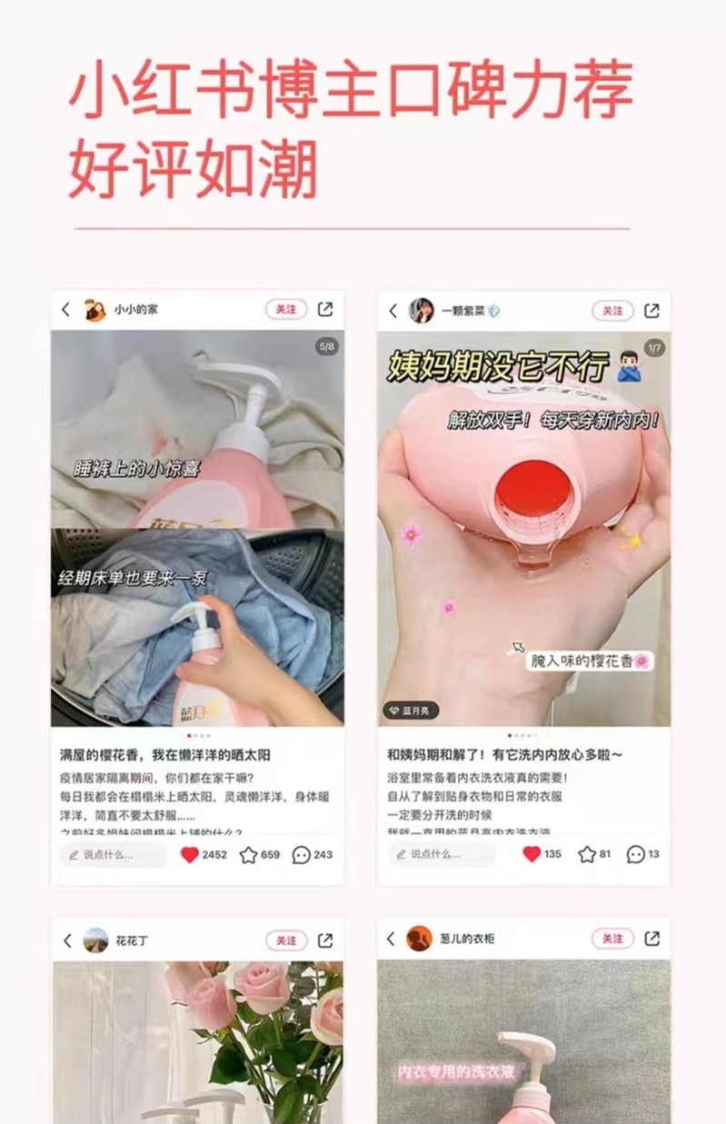 蓝月亮 【邮政津南馆】内衣专用洗衣液 500g