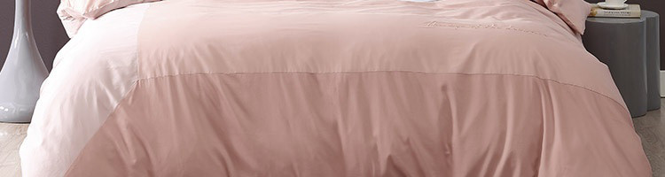 【网易严选】柔软的高级色，60支莫兰迪拼色纯棉四件套 床上套件