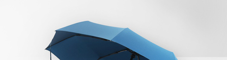 【网易严选】防泼水自动折叠晴雨伞