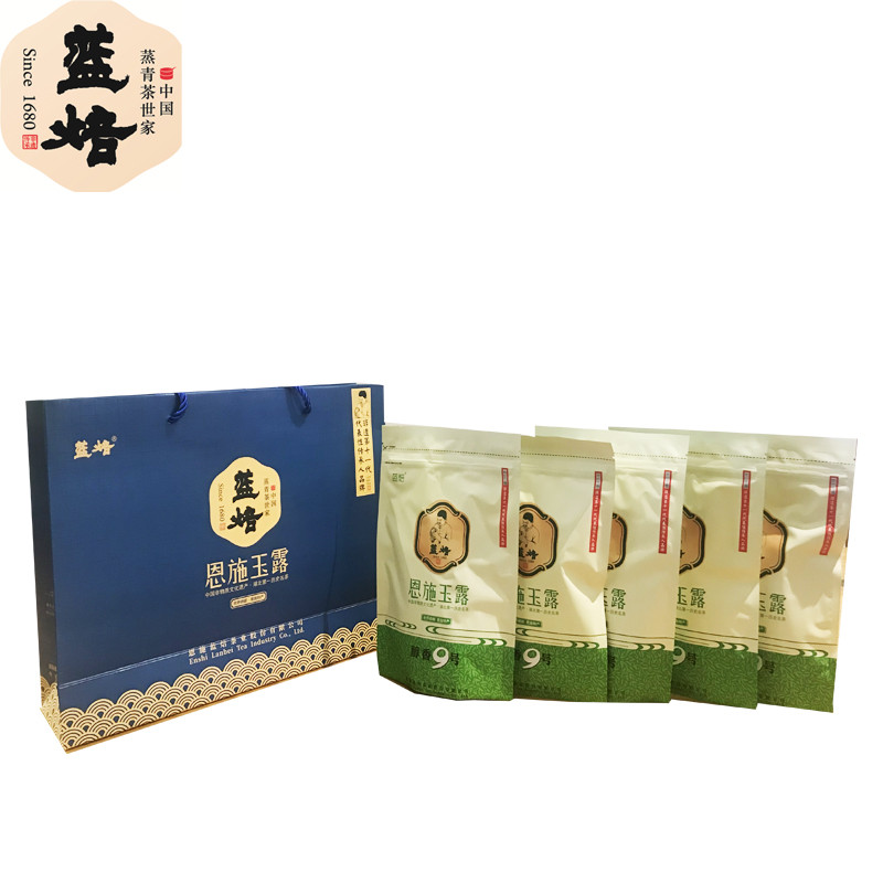 蓝焙·恩施玉露·醇香9号袋装100g/袋 明前茶 蒸青绿茶 非遗传承 扶贫龙头企业 扶贫产品爱心茶