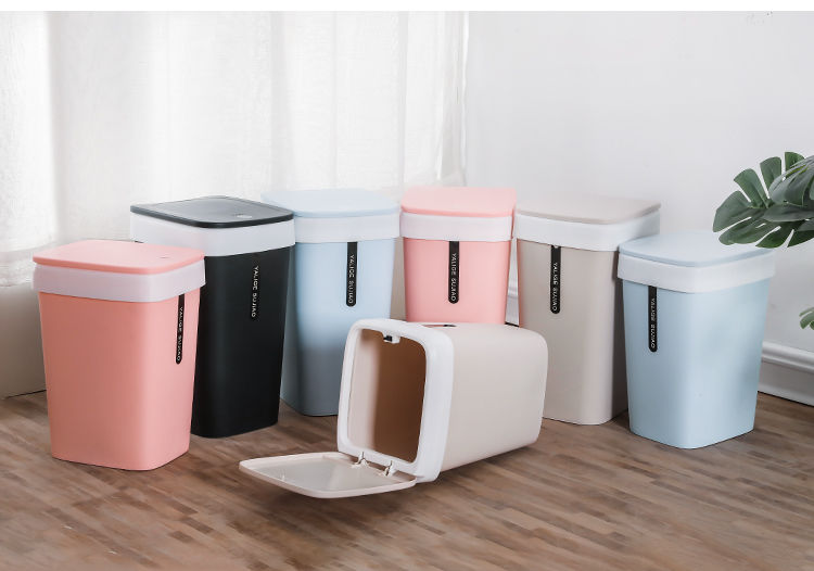 【自动抽袋】创意垃圾桶家用带盖加厚客厅卧室厨房卫生间垃圾分类