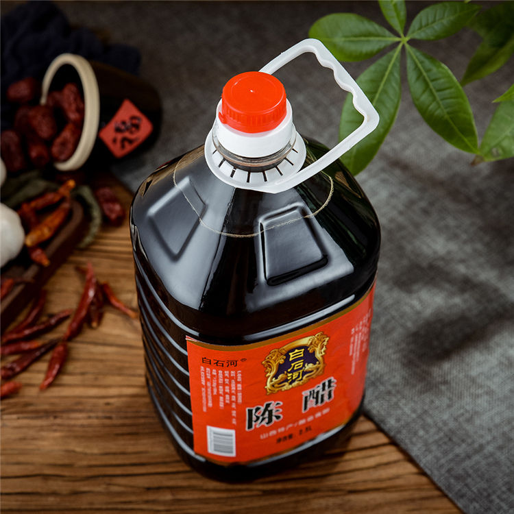 白石河陈醋山西特产老陈醋大桶装家用食用醋香醋800ml/5斤/9斤