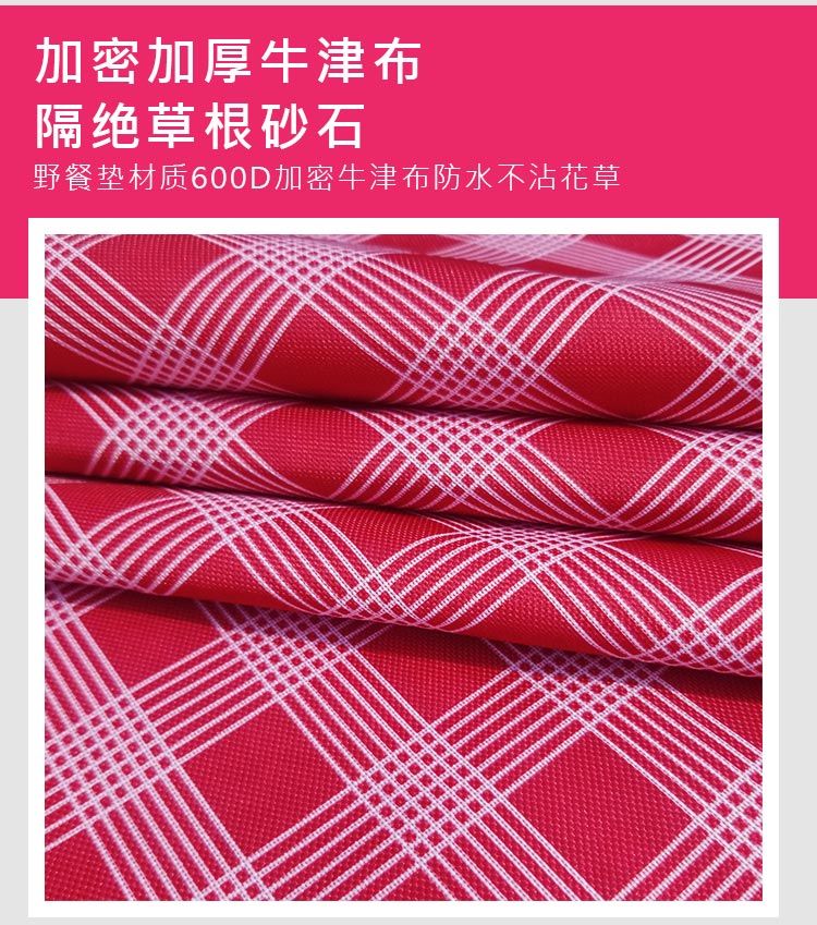 野餐垫ins便携防潮垫户外地垫加厚防水野露营沙滩草坪垫子野餐布