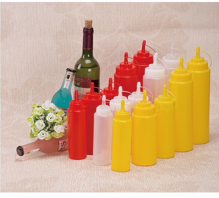 挤酱瓶沙拉瓶塑料裱花挤压瓶果酱番茄酱烧烤调料挤壶醋酱油瓶