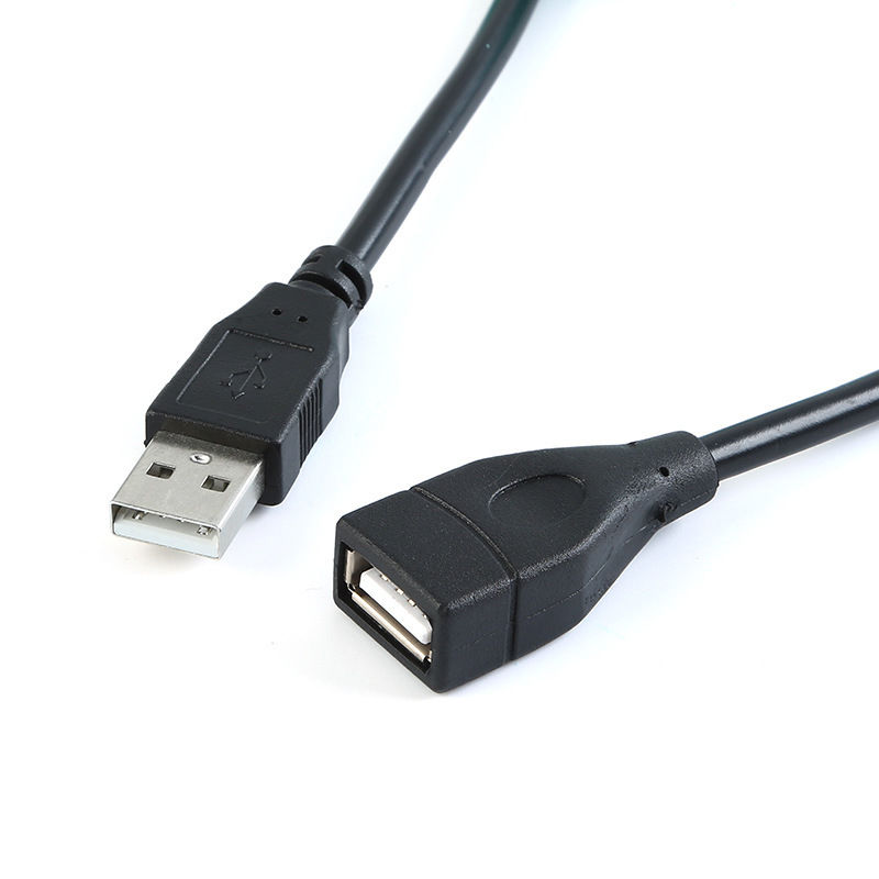 USB延长线5米公对母加长线笔记本电脑鼠标键盘U盘连接线头3米加长