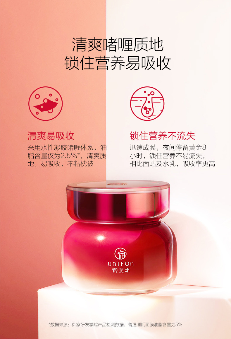 御泥坊美白嫩肤睡眠面膜（改规格）100ml