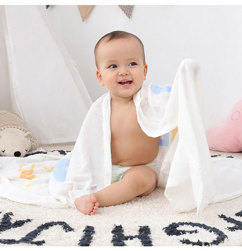 冰丝毯竹纤维婴儿盖毯儿童毛巾被子薄款夏凉被空调被宝宝包被浴巾