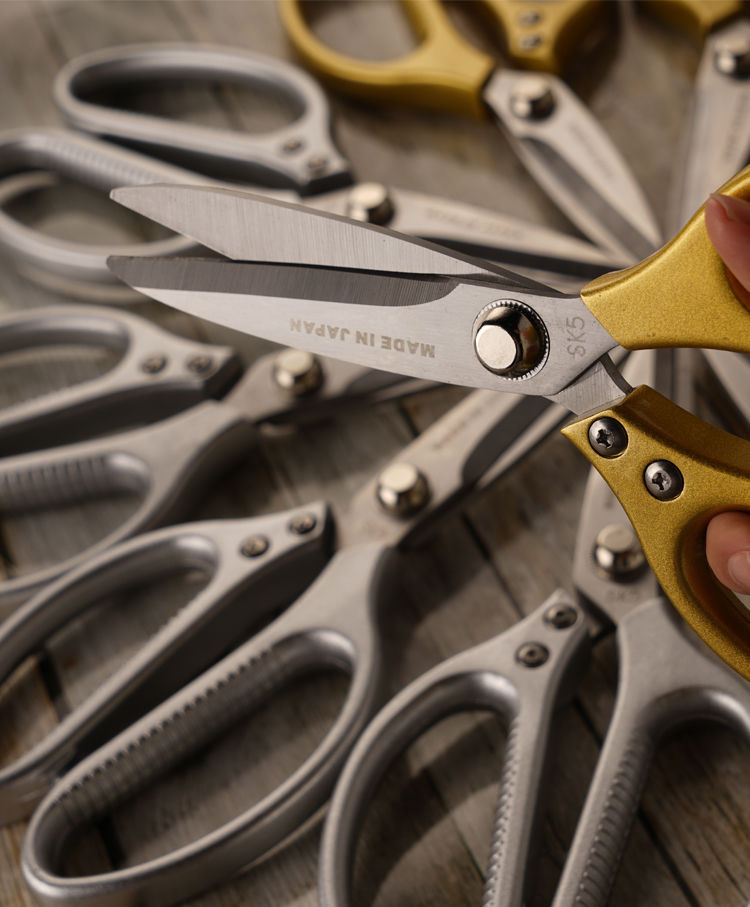 新款日本进口不锈钢强力工业剪裁缝剪强力剪多功能厨房家用剪刀