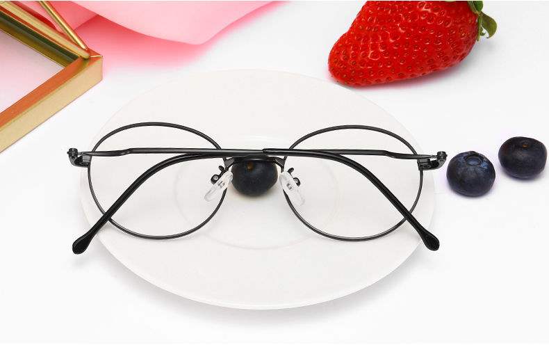 复古小框近视眼镜女韩版潮网红款眼镜框男可配有度数圆框素颜眼睛