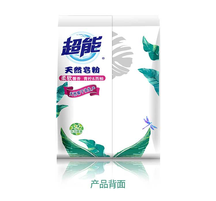 超能 天然皂粉(馨香柔软)680g