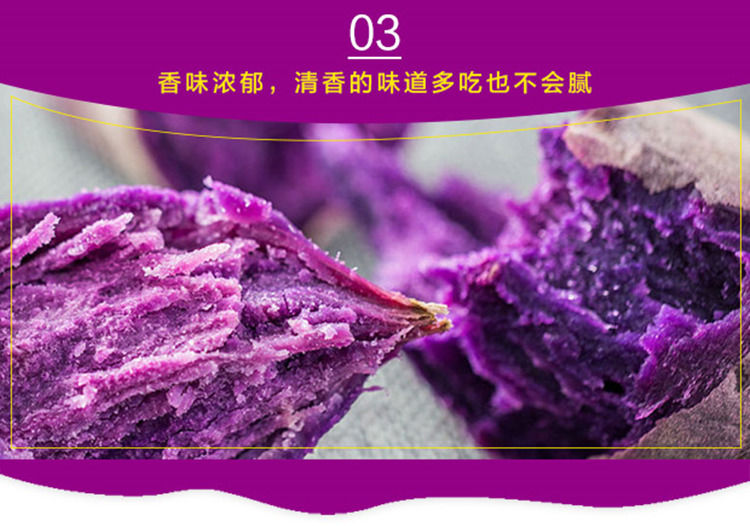 大牛哥  新鲜紫薯地瓜紫色番薯粗粮辅新鲜蔬菜紫薯【大均良品】