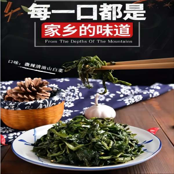 环丰食品 山白菜长白山特色山野菜 （兴边富民） 瓶装