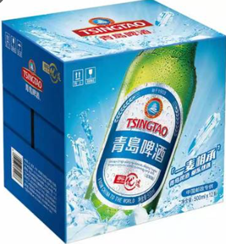 青岛啤酒（TsingTao） 青岛啤酒邮乐优选定制款冰爽