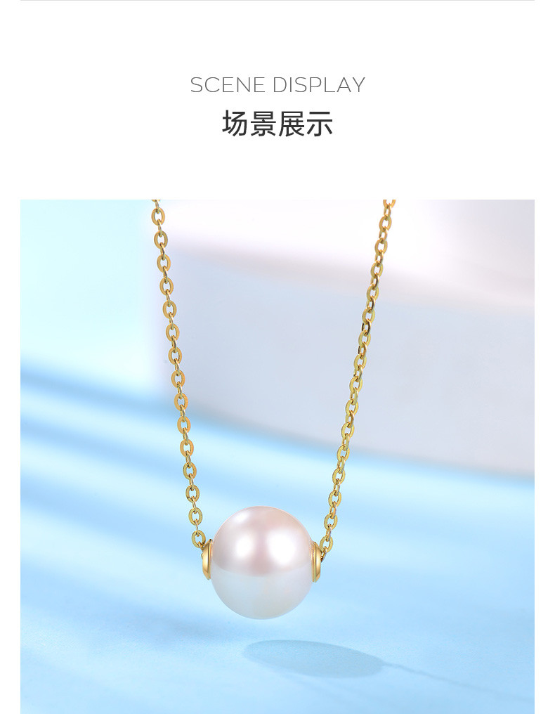 轩曼  925银天然珍珠项链/手链/耳饰（多款可选）