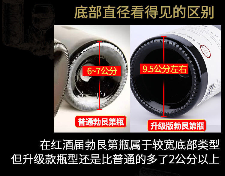 智利进口14.5度红酒整箱干红葡萄酒稀有高度数750ml*6支礼盒送礼