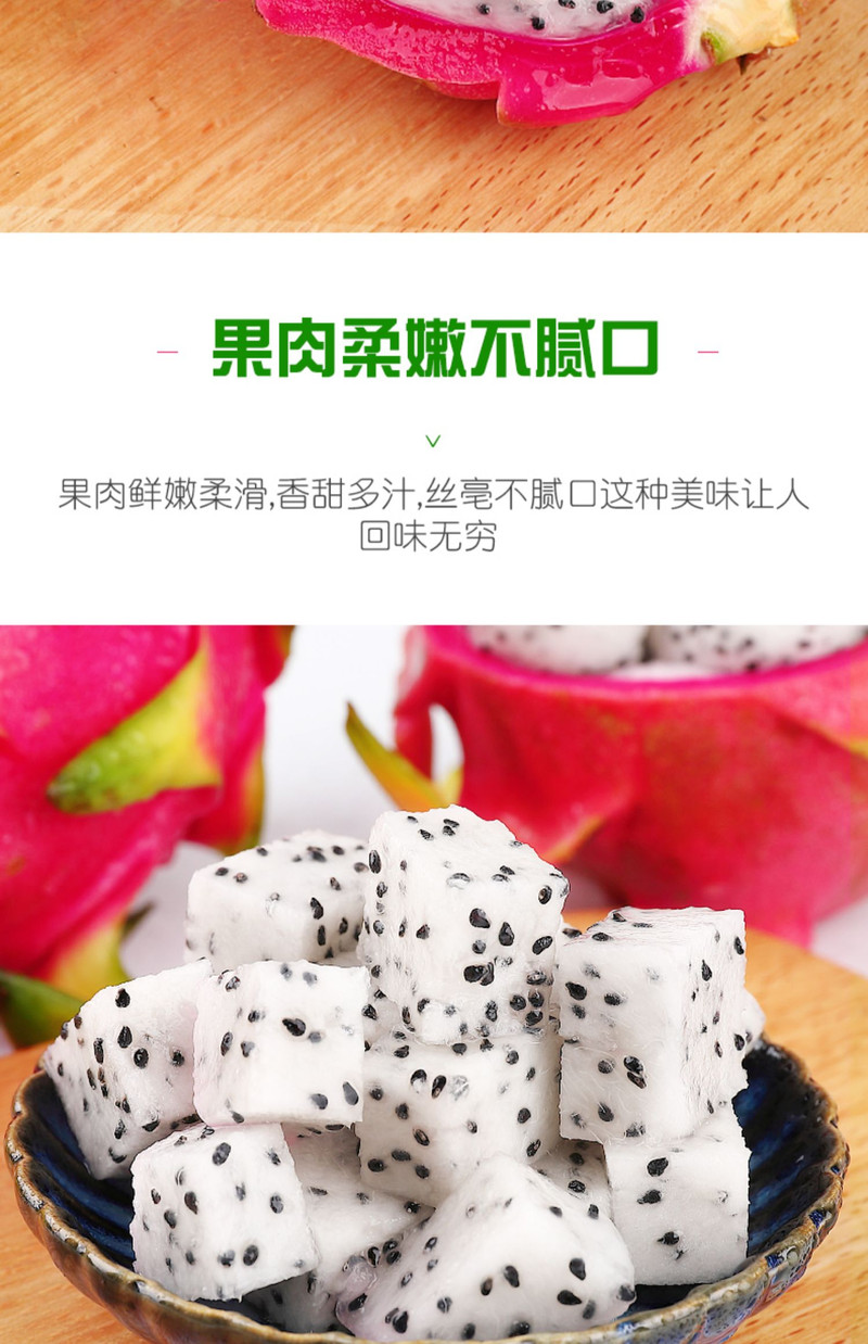 义江缘 白心火龙果新鲜甜当季水果特大果现摘蜜宝金都整箱