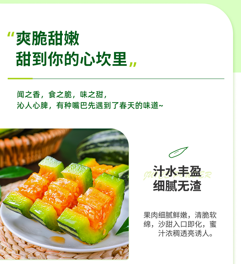 义江缘 山东博洋9号甜瓜新鲜水果当季整箱