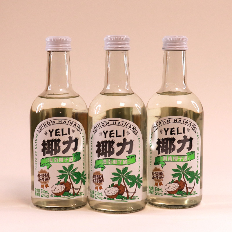 农家自产 农家自产 微醺刚好海南椰子酒330ml*2瓶