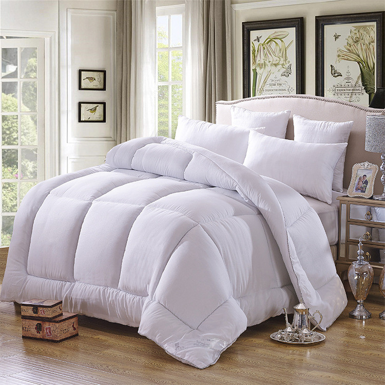  模范丈夫 冬季床上用品被芯加厚保暖现代简约棉花被子 保暖休闲